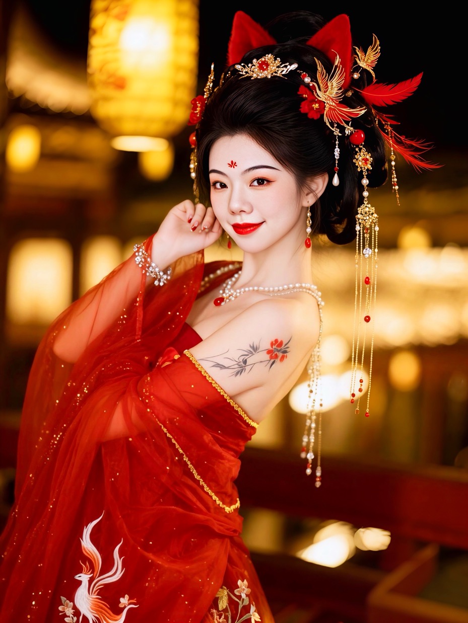 红狐灯笼